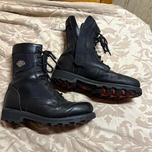 * Harley Davidson Men’s Respite Shock Absorber Boots  US 9.5 Wide  #94073